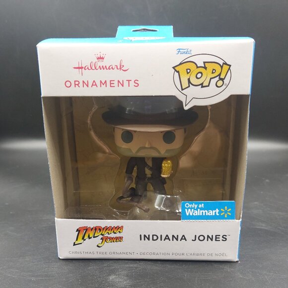 NIB 2022 Indiana Jones Funko Pop! Christmas Ornament Exclusive Walmart Hallmark - Picture 2 of 3